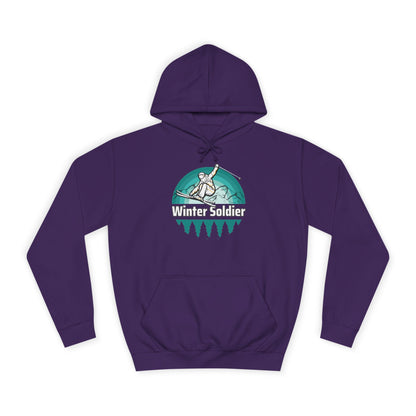 Unisex College Hoodie for Winter Sports Enthusiasts, Cozy Winter Apparel Printify