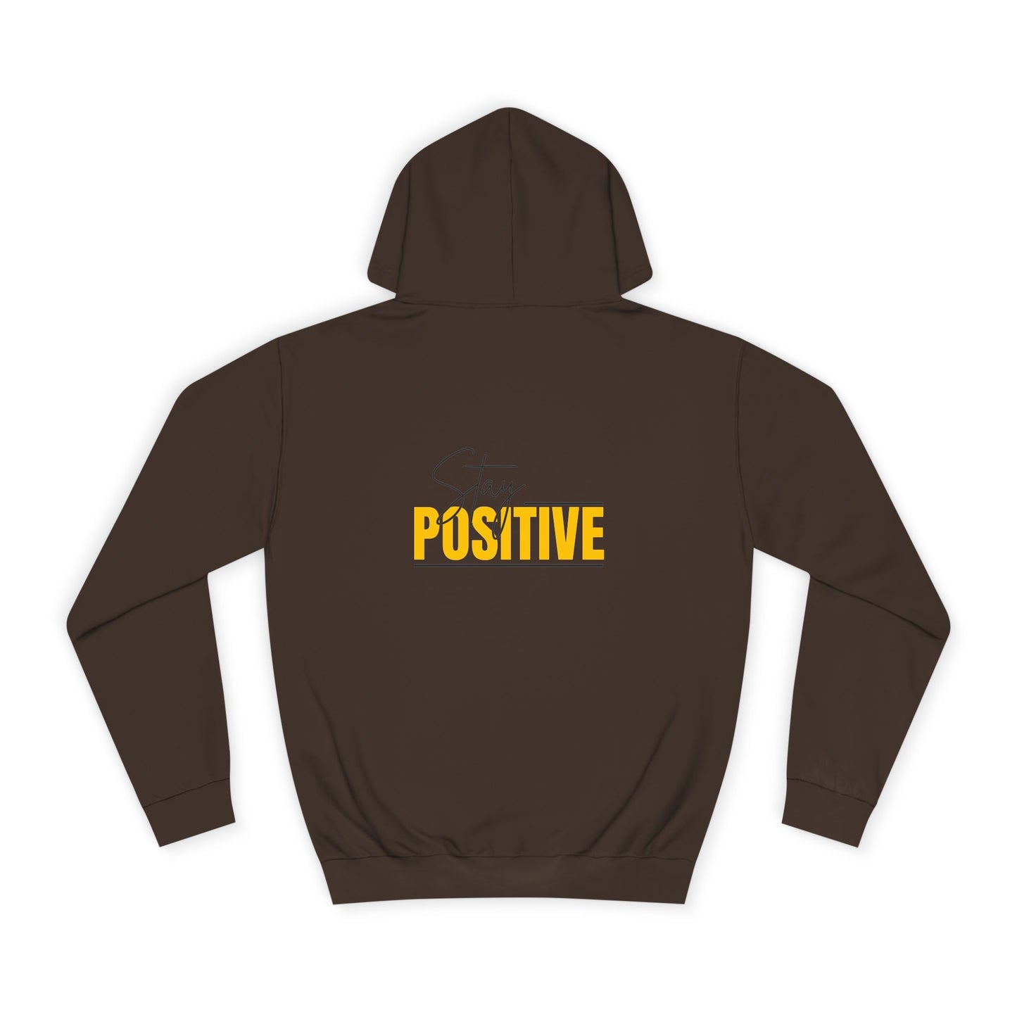 Positive Vibes Unisex College Hoodie, Cozy Sweatshirt