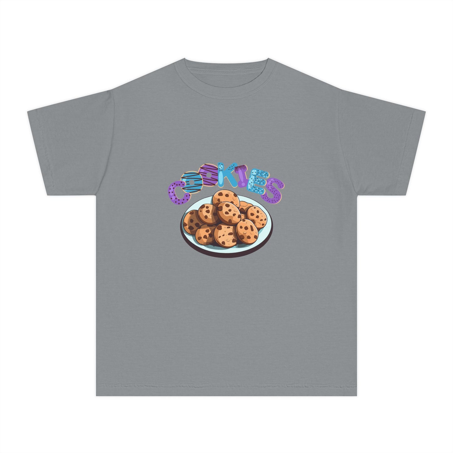 Cookie Lover Youth Tee, Youth Midweight Tee, Sweet Treats Apparel