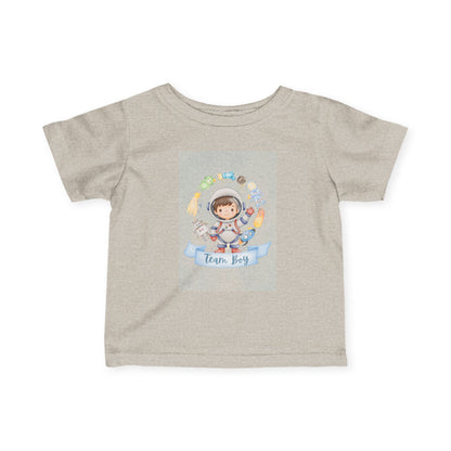 Space Explorer Toddler Tee - Cute Astronaut Graphic,  Toddler Fashion, Playtime Outfit Printify
