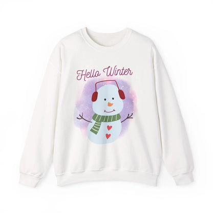 Winter-Themed Sweatshirt, Cozy Holiday Pullover,, Christmas Gift Printify Winter-Themed Sweatshirt, Cozy Holiday Pullover,, Christmas Gift Printify
