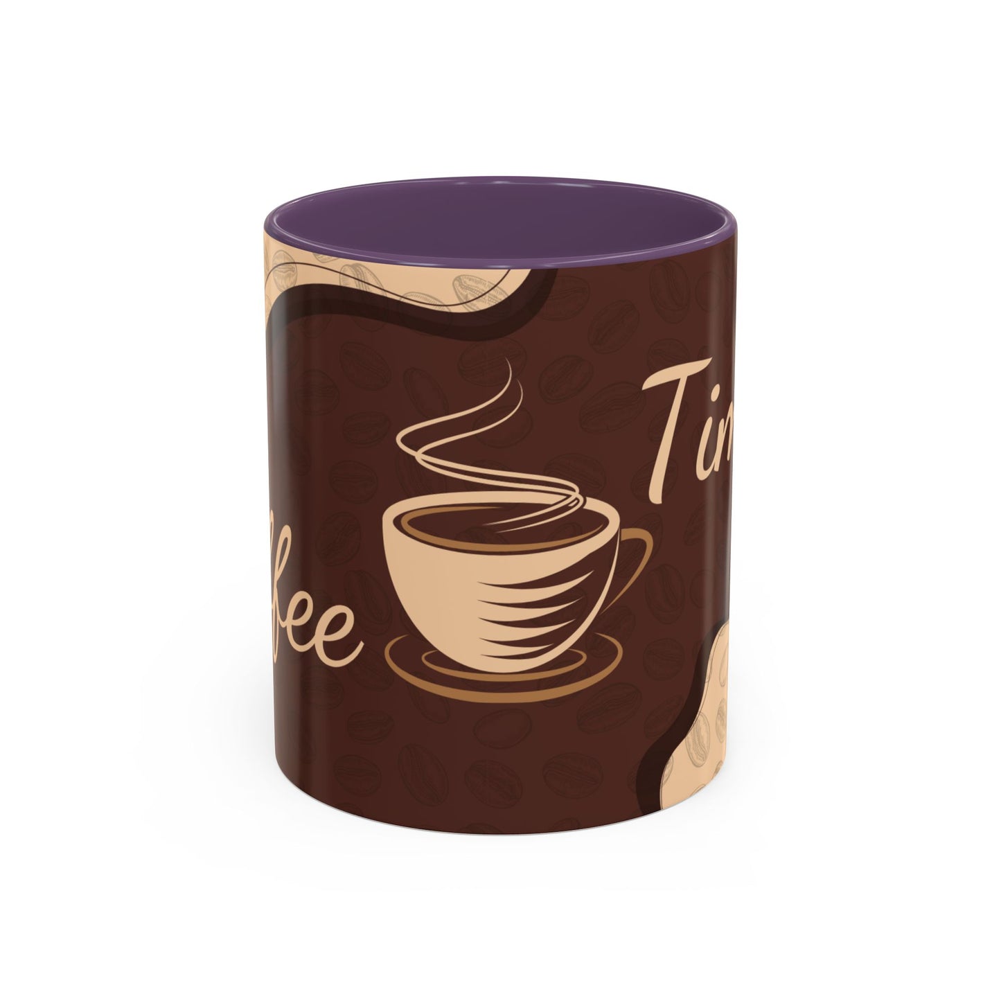 Coffee Time Accent Mug Printify