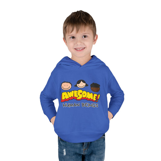 Awesome! Toddler Pullover Fleece Hoodie, Cute Toddler Sweatshirt, Gift for Kids