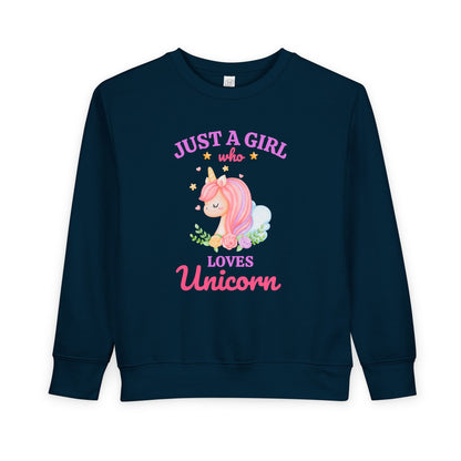 Toddler Unicorn Sweatshirt | Cute Kids Pullover, Gift, Toddler Apparel, Everyday Wear