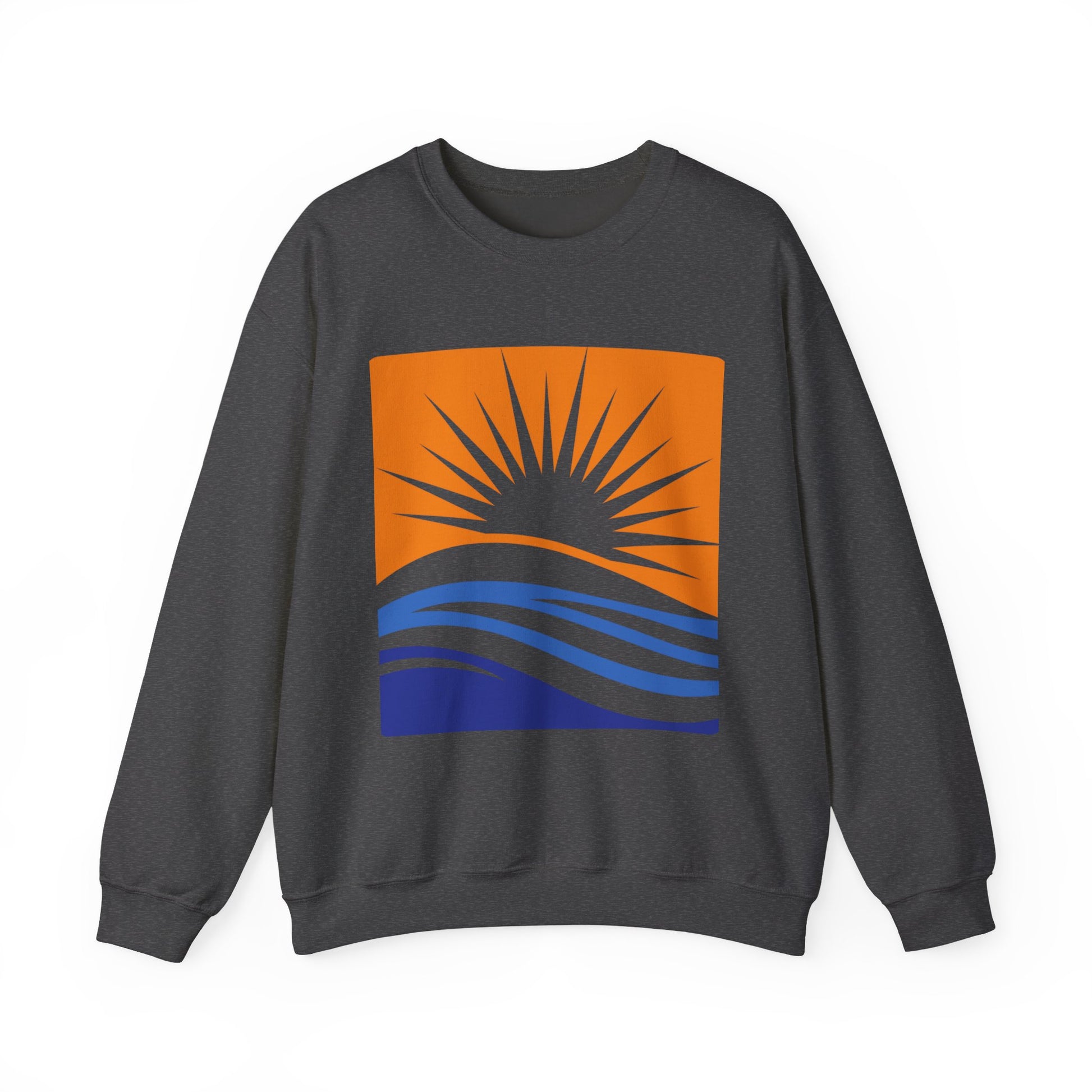 Minimalist beach Sweatshirt - Cozy Unisex, Gift for Friends or Family Printify