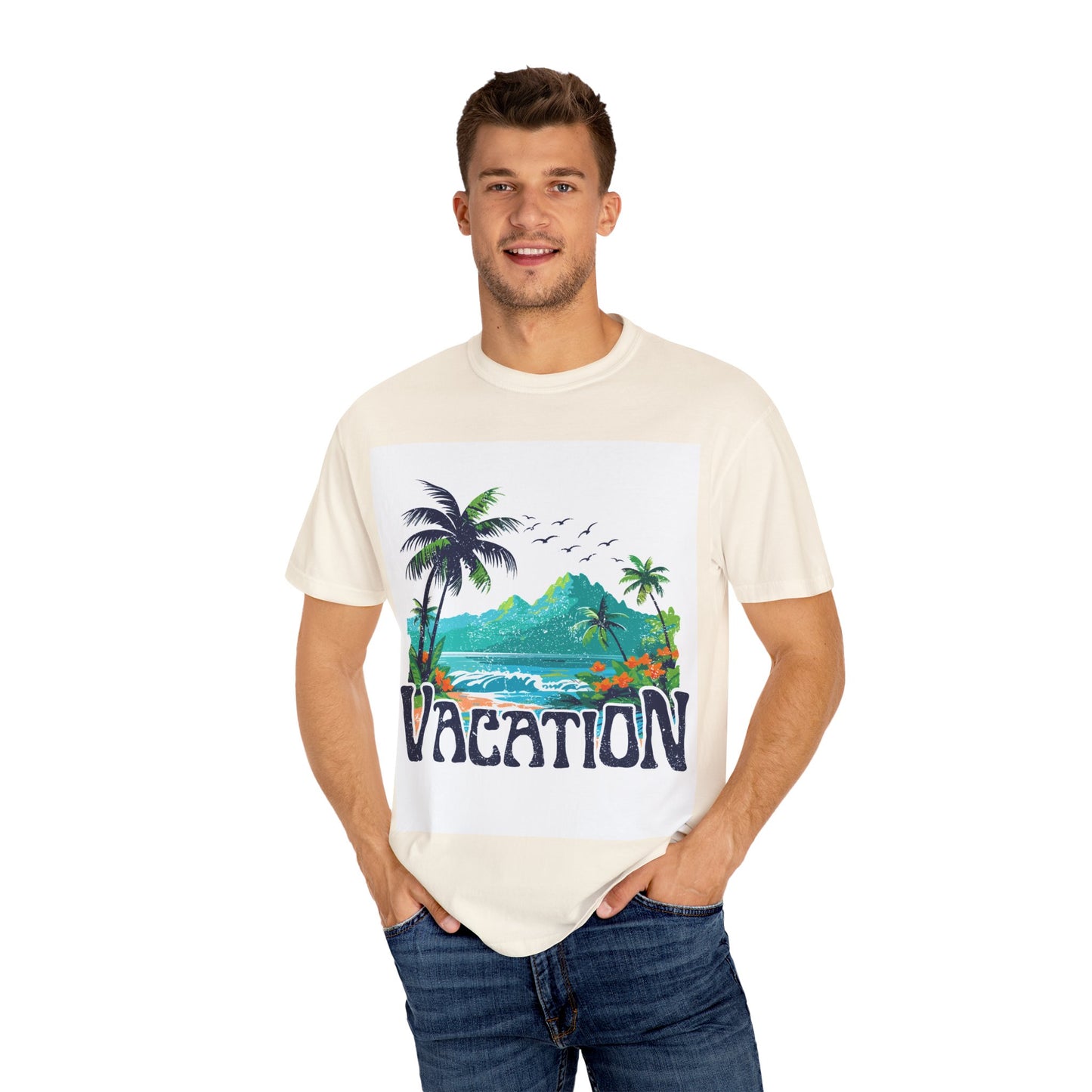 Vacation Vibes Unisex T-Shirt - Perfect for Summer Getaways, Travel Enthusiasts