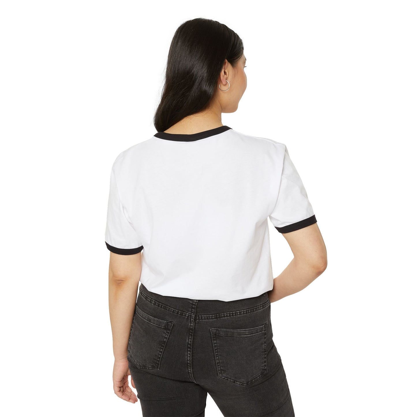 Unisex Cotton Ringer T-Shirt - "Stand Up for What is Right" | Supportive Tee for Activism, Casual Wear