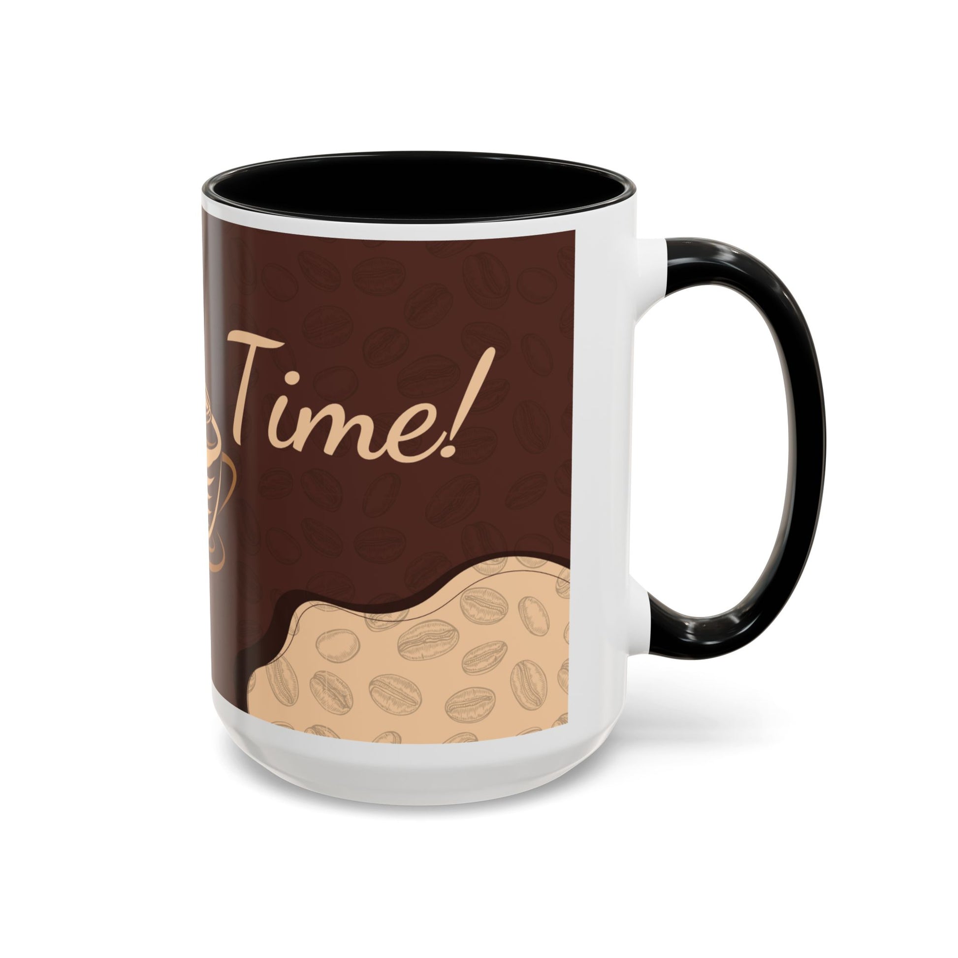 Coffee Time Accent Mug Printify