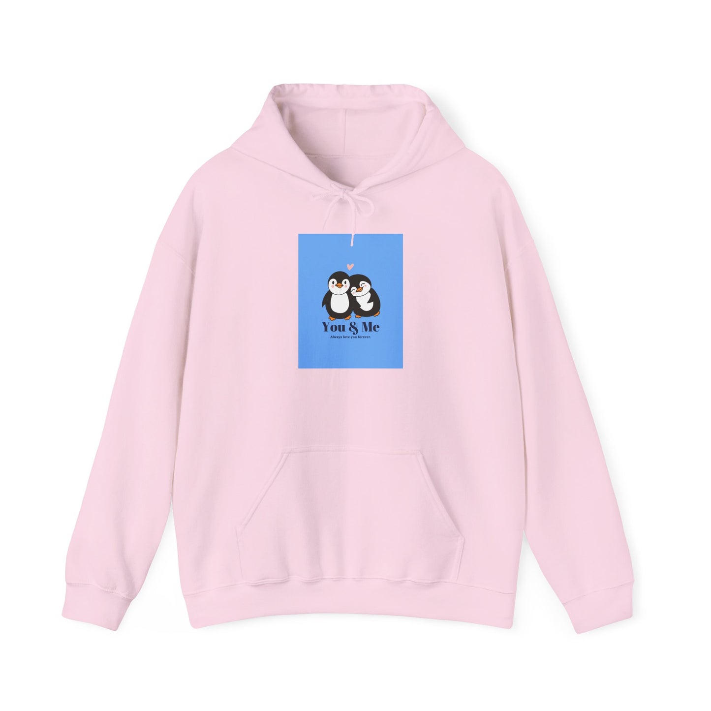 Cute Penguin Love Hoodie - Perfect for Couples, Gifts for Him & Her, Cozy Sweatshirts
