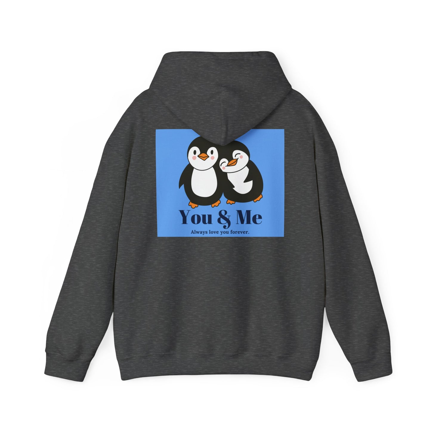 Cute Penguin Love Hoodie - Perfect for Couples, Gifts for Him & Her, Cozy Sweatshirts