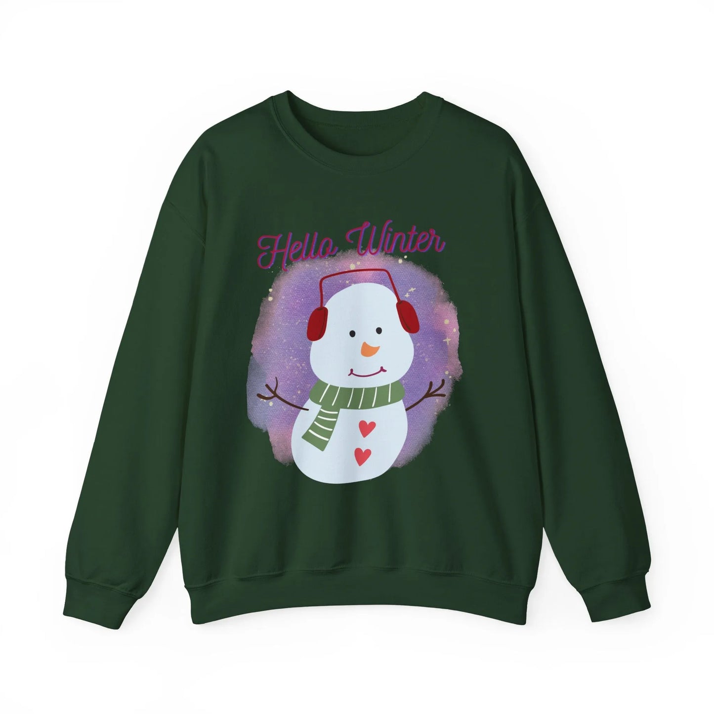 Winter-Themed Sweatshirt, Cozy Holiday Pullover,, Christmas Gift Printify Winter-Themed Sweatshirt, Cozy Holiday Pullover,, Christmas Gift Printify