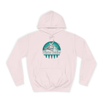 Unisex College Hoodie for Winter Sports Enthusiasts, Cozy Winter Apparel