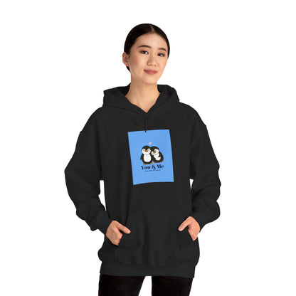 Cute Penguin Love Hoodie - Perfect for Couples, Gifts for Him & Her, Cozy Sweatshirts Printify