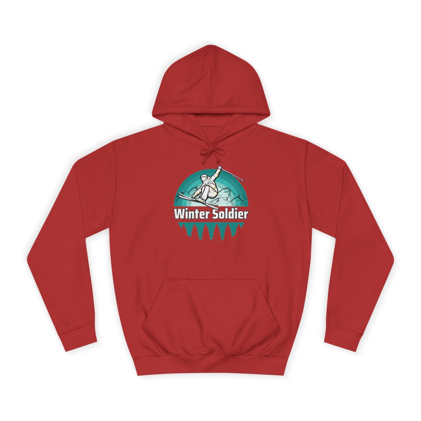 Unisex College Hoodie for Winter Sports Enthusiasts, Cozy Winter Apparel