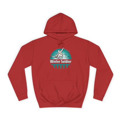 Unisex College Hoodie for Winter Sports Enthusiasts, Cozy Winter Apparel
