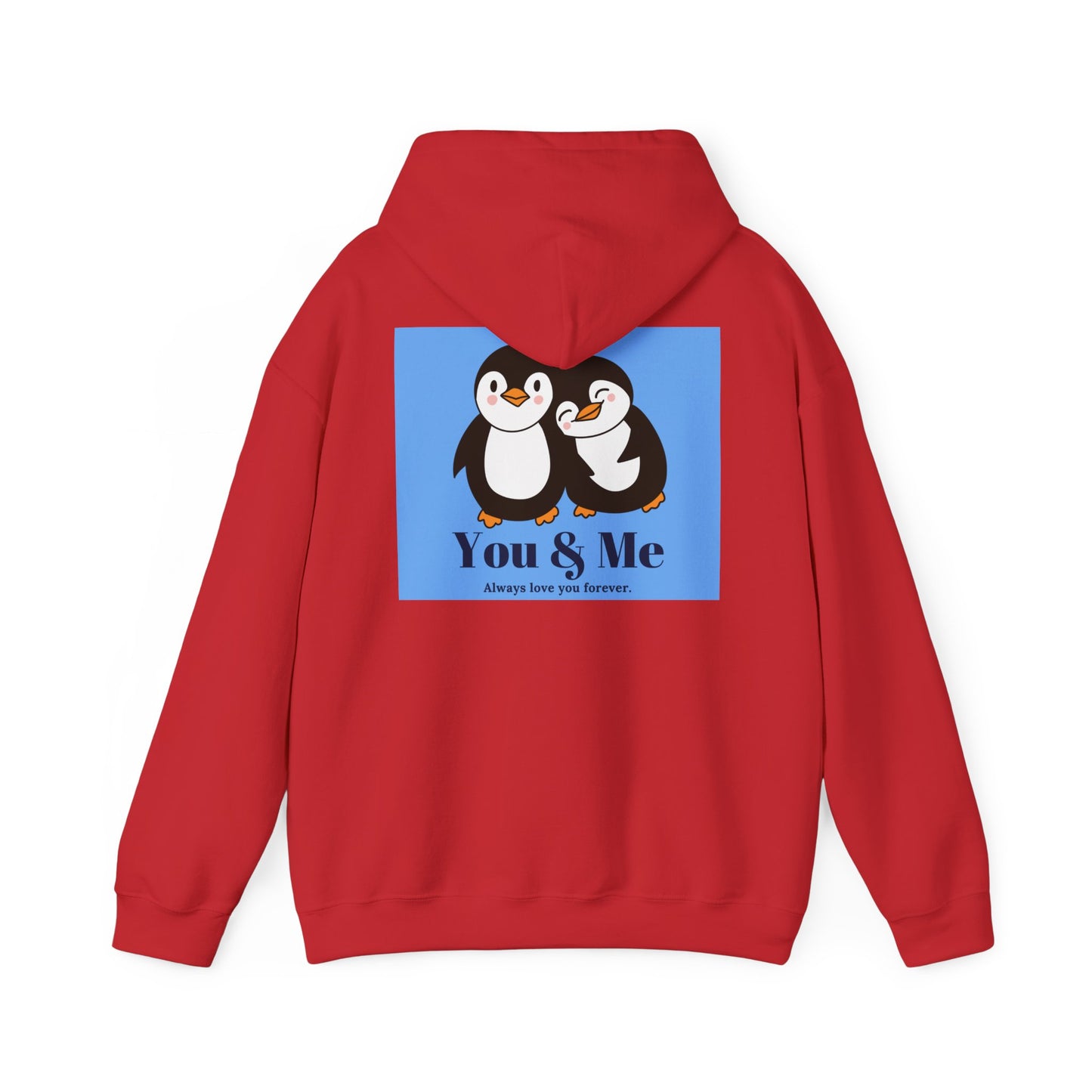 Cute Penguin Love Hoodie - Perfect for Couples, Gifts for Him & Her, Cozy Sweatshirts