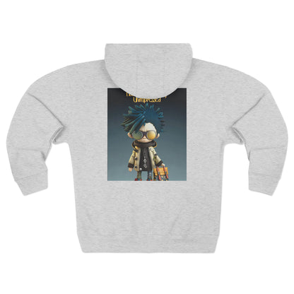 Unisex Zip Hoodie, Casual Streetwear, Trendy Apparel, Everyday Comfort, Perfect for Cool Weather
