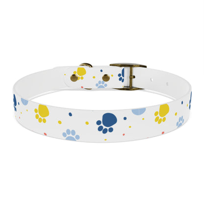 Playful Dog Collar with Colorful Prints, Adjustable Pet Accessory, Perfect for Dog Lovers