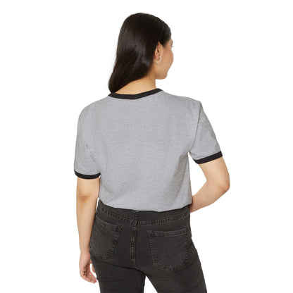 Unisex Cotton Ringer T-Shirt - "Stand Up for What is Right" | Supportive Tee for Activism, Casual Wear
