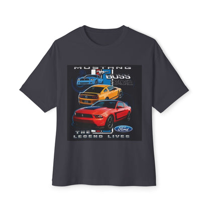 Mustang Vintage Unisex Oversized Boxy Tee, Retro Graphic Tee, Casual Streetwear Printify