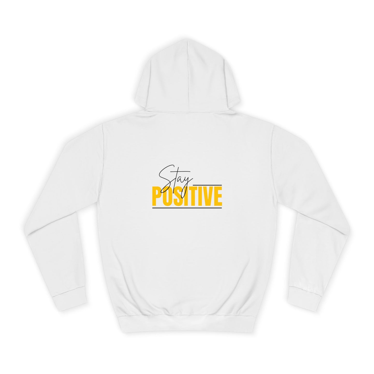 Positive Vibes Unisex College Hoodie, Cozy Sweatshirt Printify