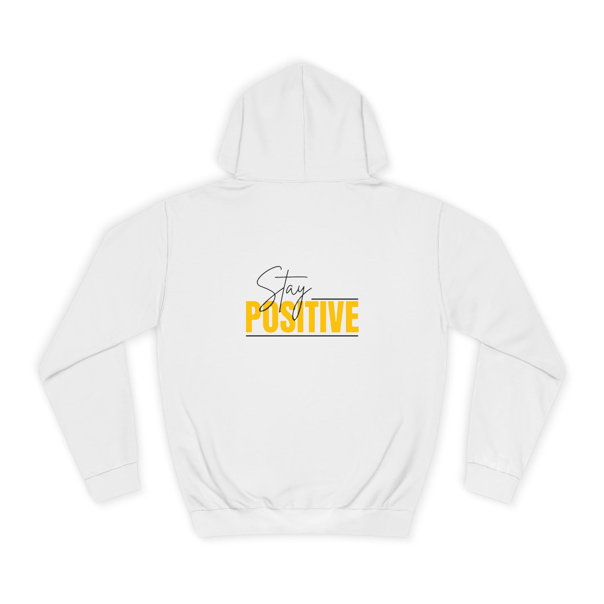 Positive Vibes Unisex College Hoodie, Cozy Sweatshirt Printify