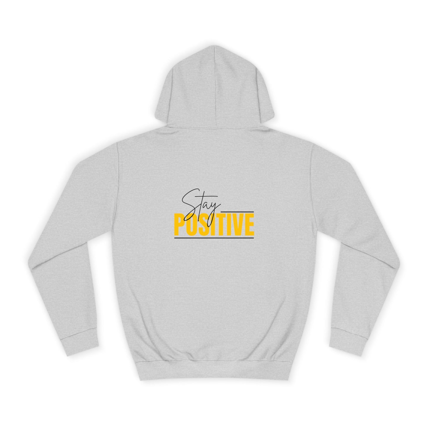 Positive Vibes Unisex College Hoodie, Cozy Sweatshirt Printify