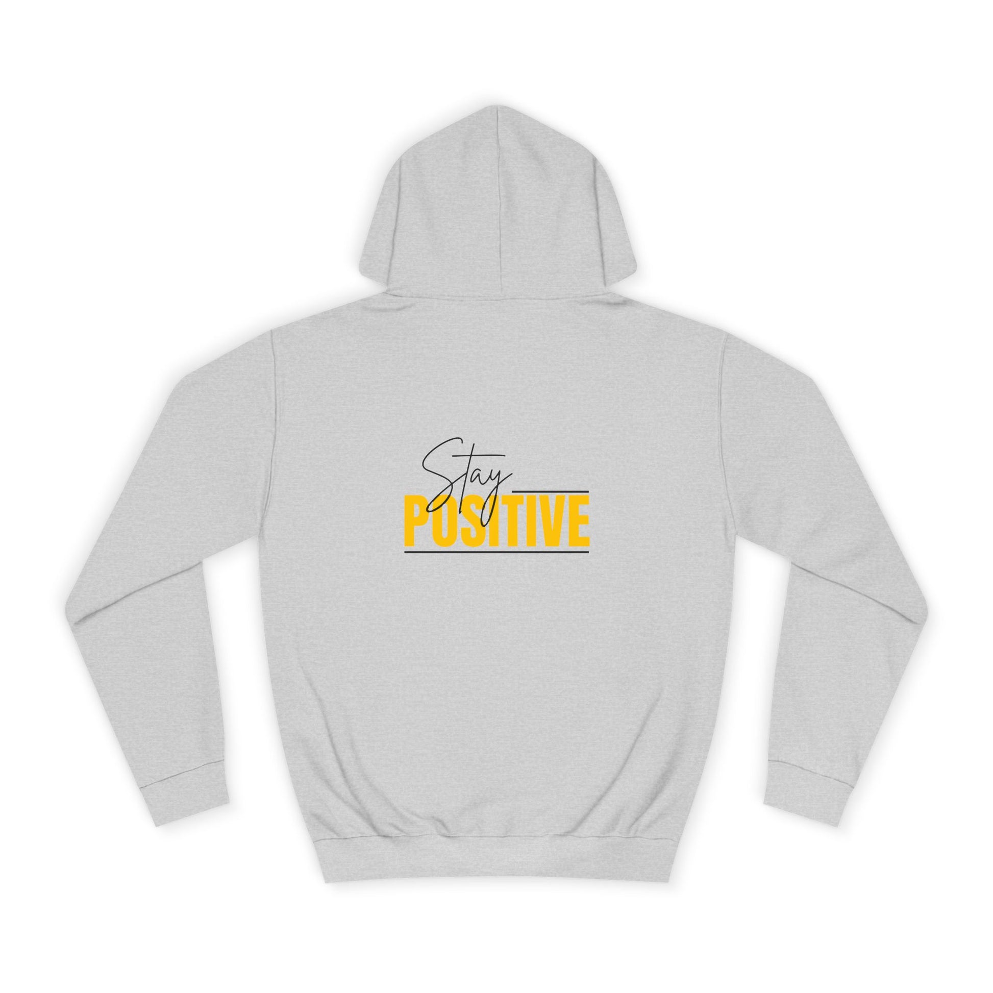 Positive Vibes Unisex College Hoodie, Cozy Sweatshirt Printify