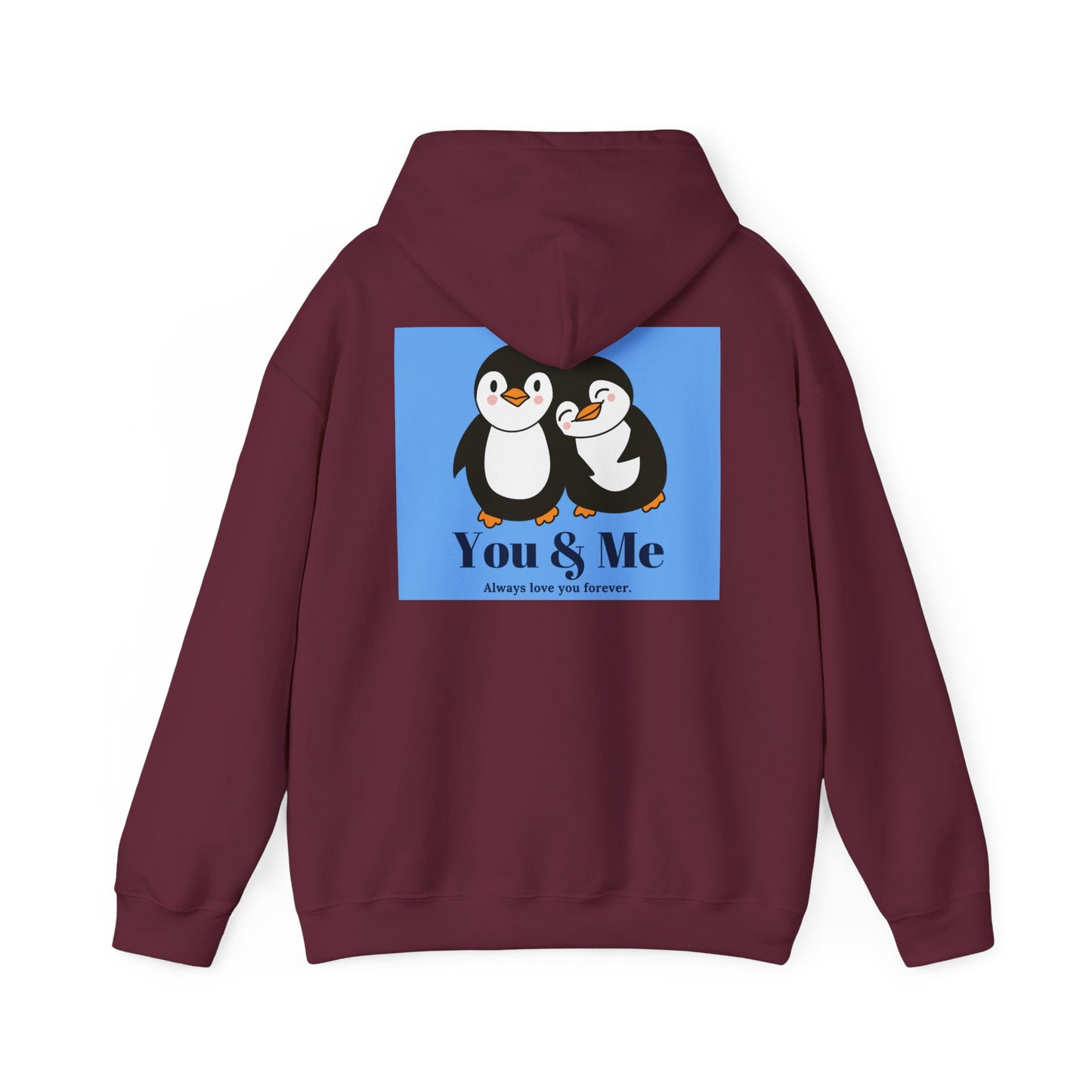 Cute Penguin Love Hoodie - Perfect for Couples, Gifts for Him & Her, Cozy Sweatshirts