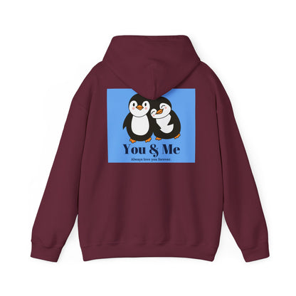 Cute Penguin Love Hoodie - Perfect for Couples, Gifts for Him & Her, Cozy Sweatshirts