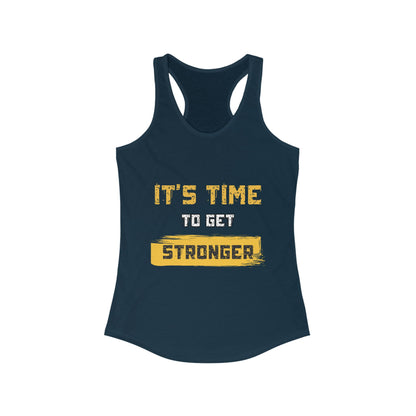Women's Motivational Racerback Tank - Gym Apparel, Gift for Her