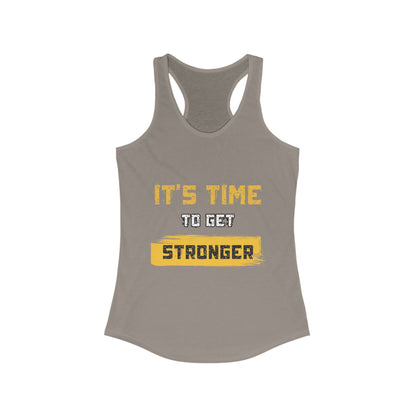 Women's Motivational Racerback Tank - Gym Apparel, Gift for Her