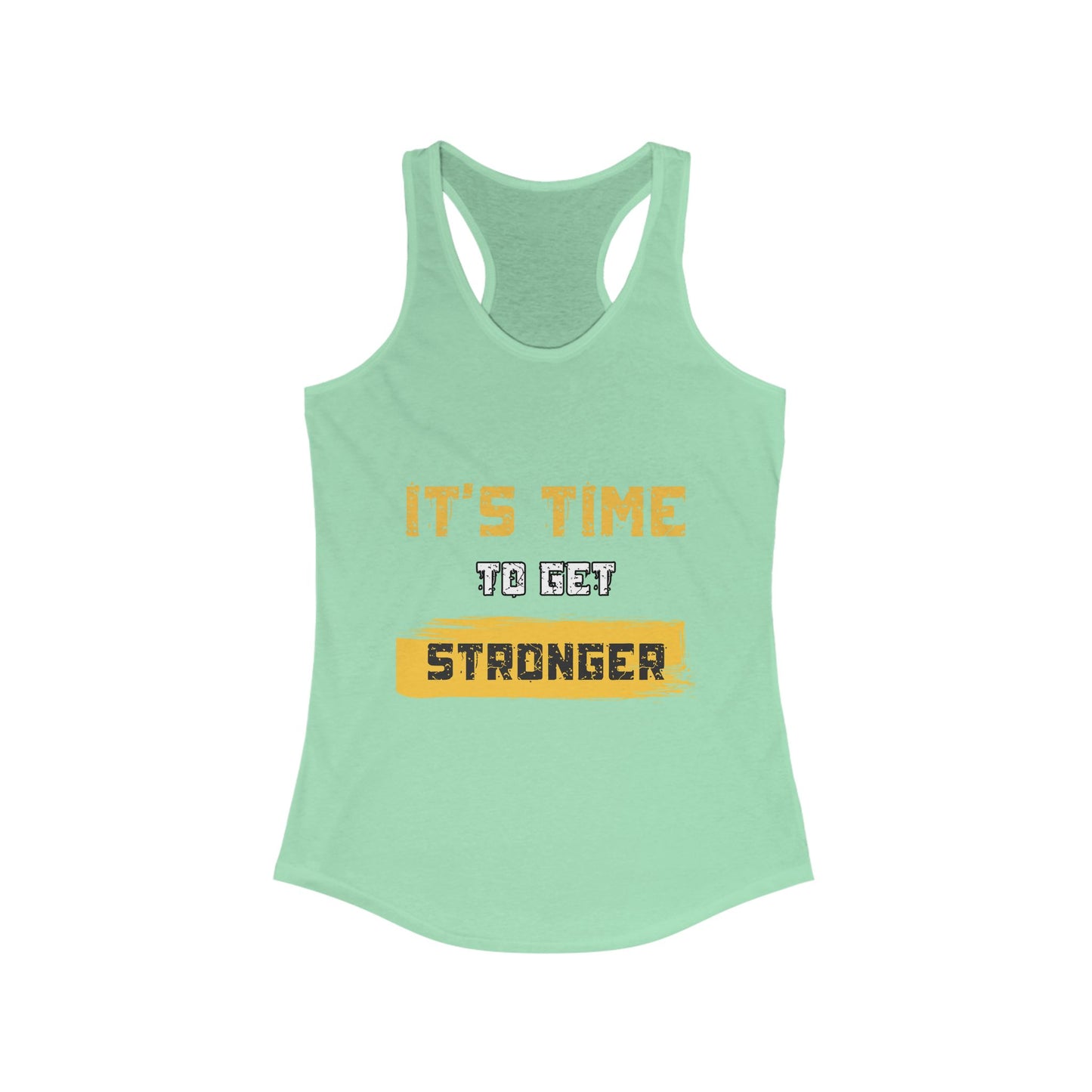 Women's Motivational Racerback Tank - Gym Apparel, Gift for Her