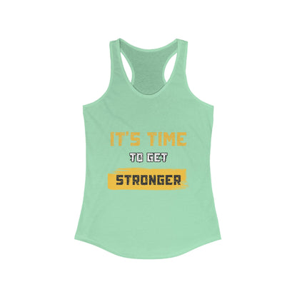 Women's Motivational Racerback Tank - Gym Apparel, Gift for Her