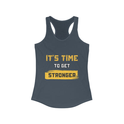 Women's Motivational Racerback Tank - Gym Apparel, Gift for Her