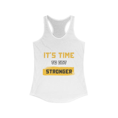 Women's Motivational Racerback Tank - Gym Apparel, Gift for Her Printify