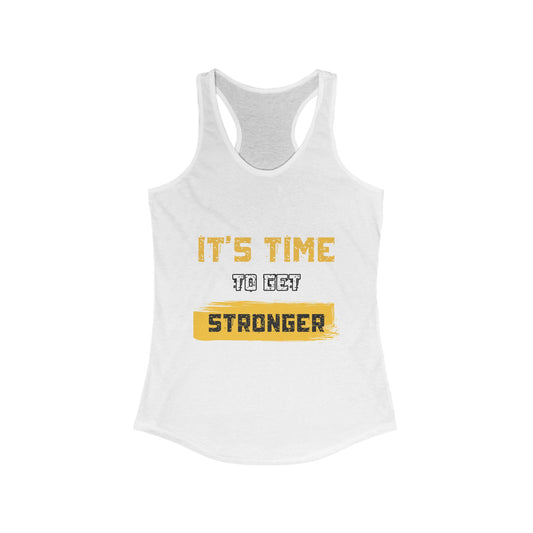 Women's Motivational Racerback Tank - Gym Apparel, Gift for Her Printify