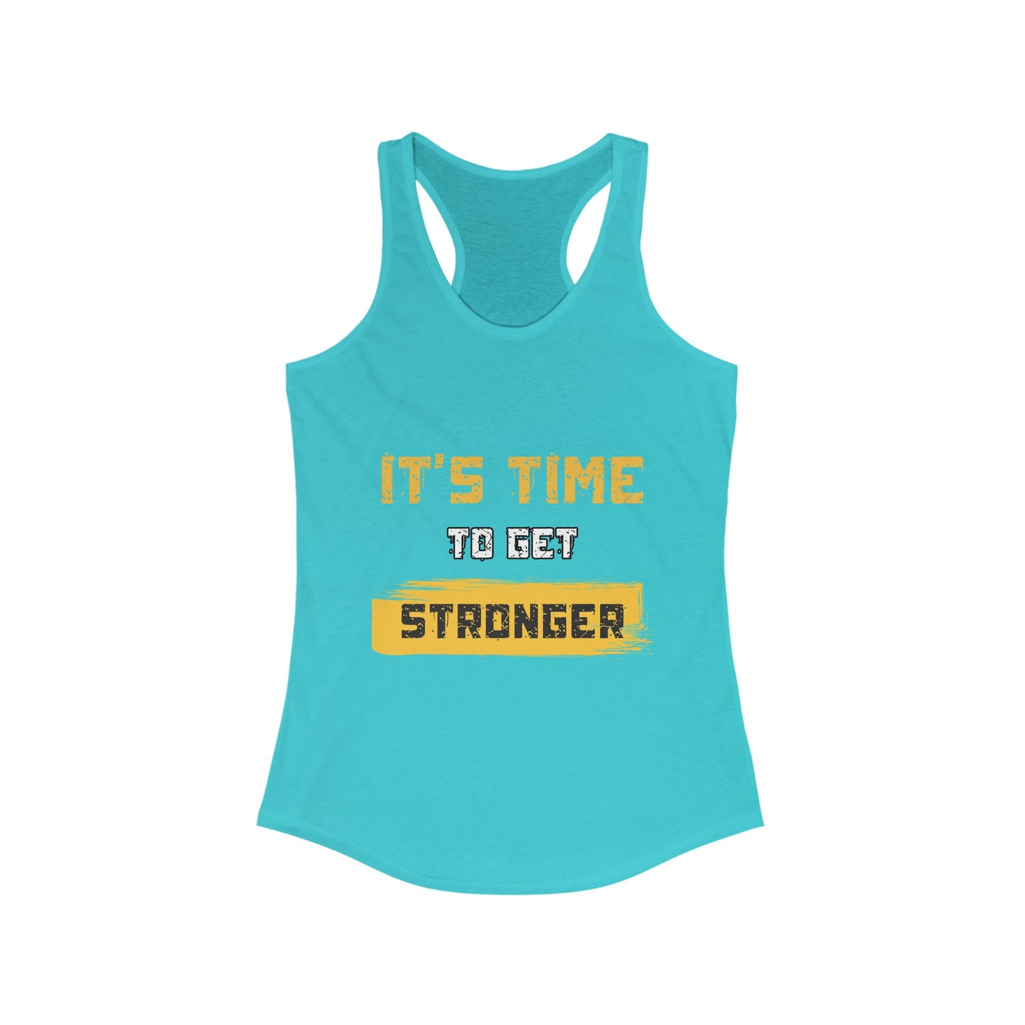 Women's Motivational Racerback Tank - Gym Apparel, Gift for Her