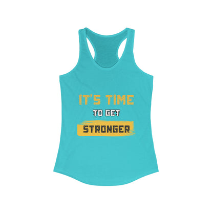 Women's Motivational Racerback Tank - Gym Apparel, Gift for Her