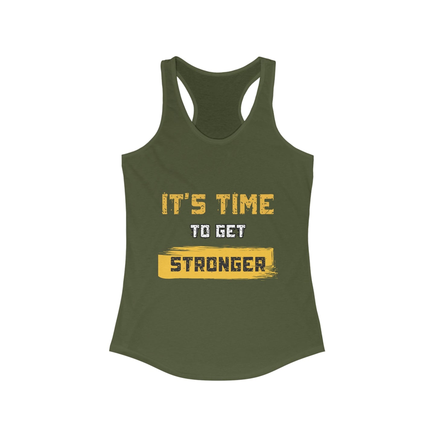 Women's Motivational Racerback Tank - Gym Apparel, Gift for Her