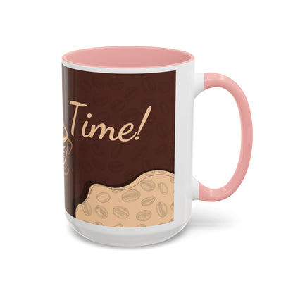 Coffee Time Accent Mug Printify