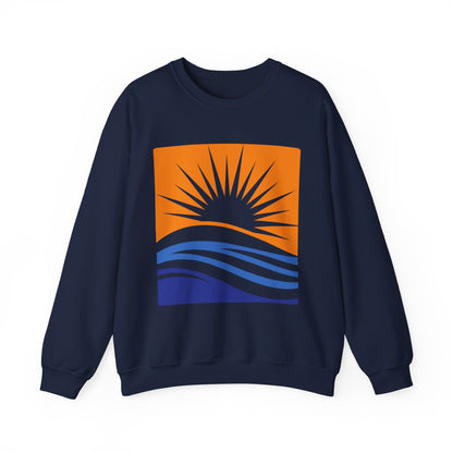 Minimalist beach Sweatshirt - Cozy Unisex, Gift for Friends or Family