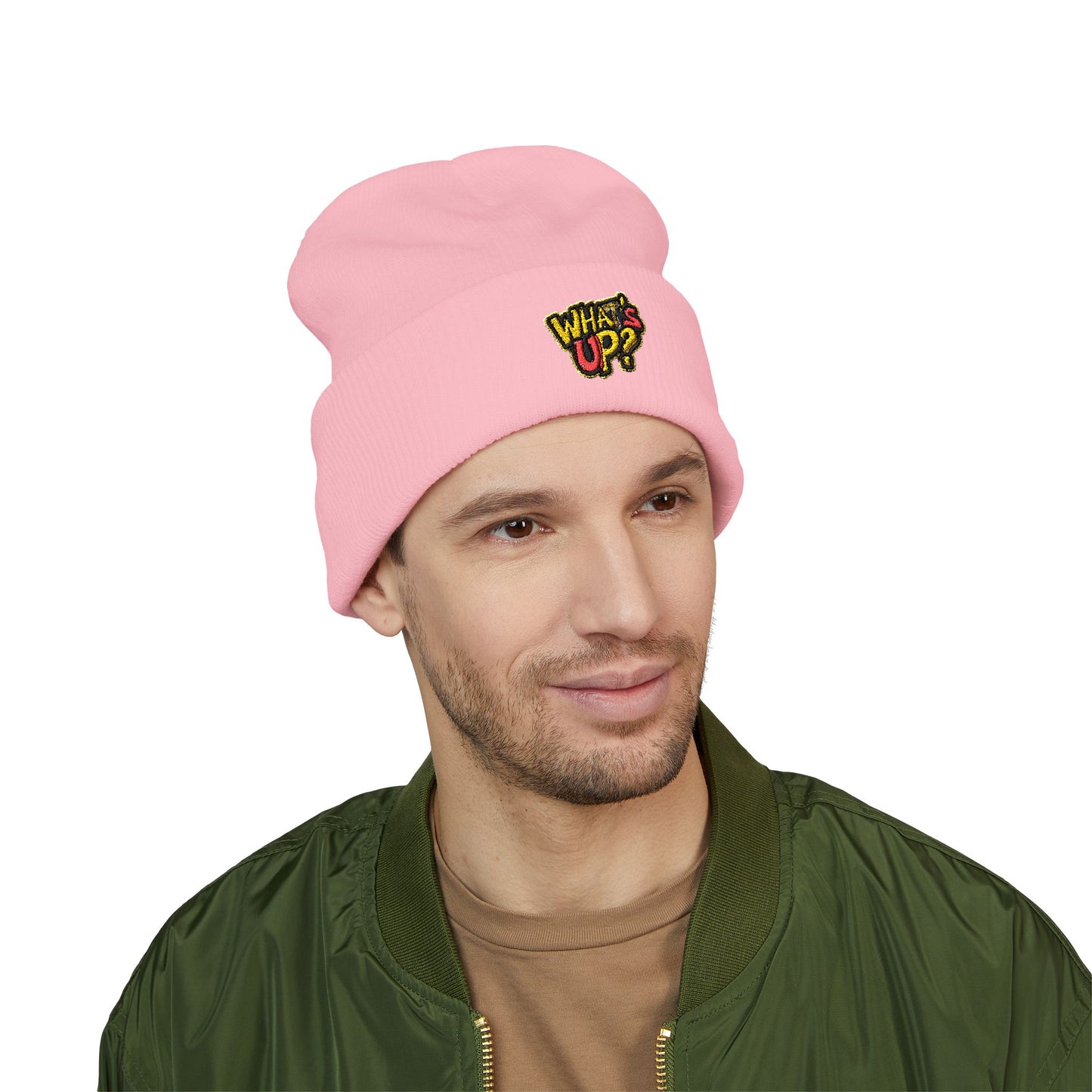 Embroidered Beanie - Winter Accessory