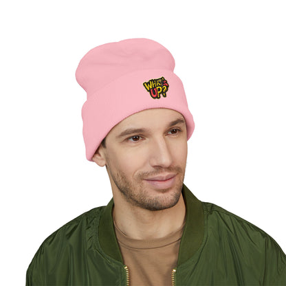 Embroidered Beanie - Winter Accessory