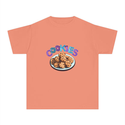 Cookie Lover Youth Tee, Youth Midweight Tee, Sweet Treats Apparel