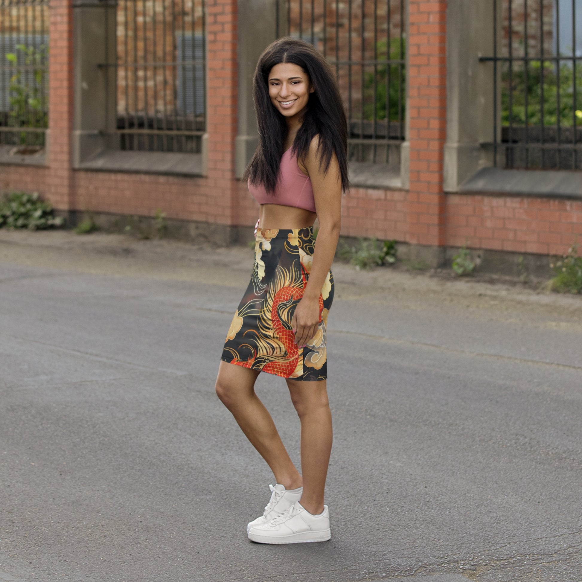 Women's Pencil Skirt - Stylish AOP Skirt for Events Printify