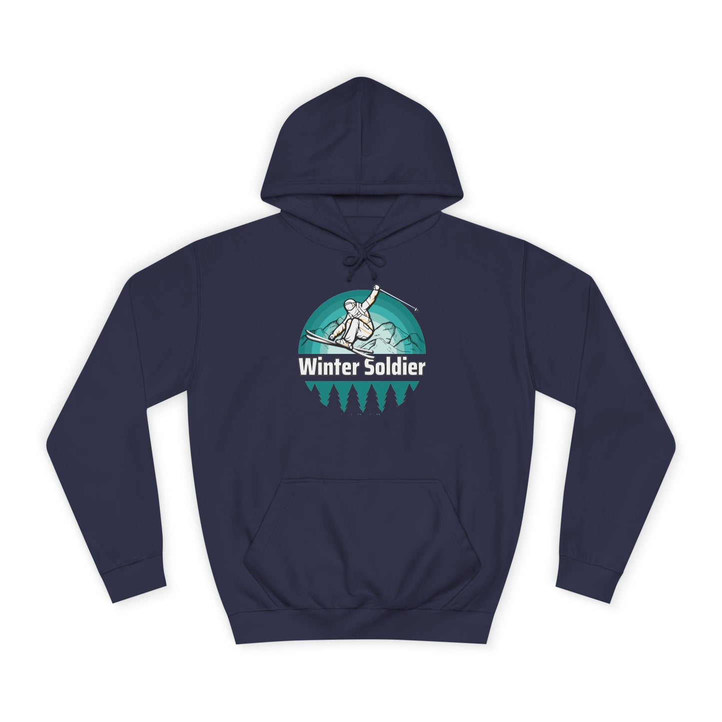 Unisex College Hoodie for Winter Sports Enthusiasts, Cozy Winter Apparel