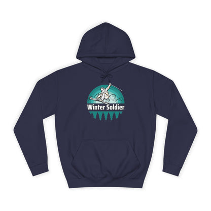 Unisex College Hoodie for Winter Sports Enthusiasts, Cozy Winter Apparel