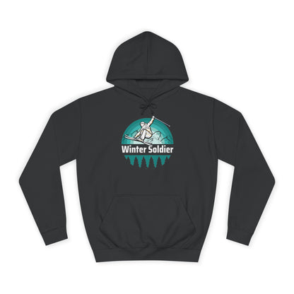 Unisex College Hoodie for Winter Sports Enthusiasts, Cozy Winter Apparel