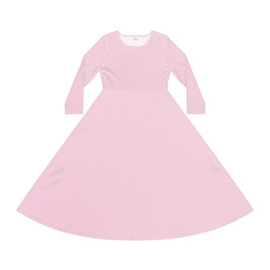Elegant Women's Long Sleeve Dance Dress Printify